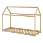 Lit simple Zoey cabane naturel