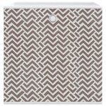 vidaXL Boîtes de rangement pliables 4 Pièces 32x32x32 cm tissu intissé