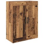 vidaXL Haut Armoire Bois ancien 69 5 x 34 x 180 cm Bois d'ingénierie