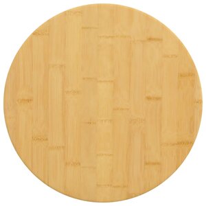 vidaXL Dessus de table Ø40x2 5 cm bambou