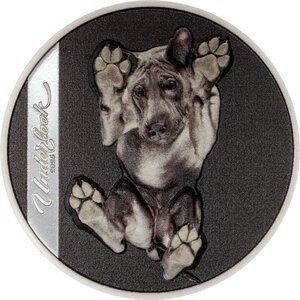 Monnaie UNDER DOG Underlook 1 Oz Argent 5$ Cook Islands 2025 (PRÉCOMMANDE)