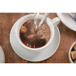 Tasses à cappuccino blanches 284ml olympia - vendues par 12 -  - porcelaine