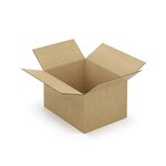 Caisse carton brune double cannelure à montage instantané raja 41x31x24 cm (lot de 10)