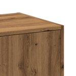 vidaXL Armoire d'apothicaire chêne artisanal bois d'ingénierie