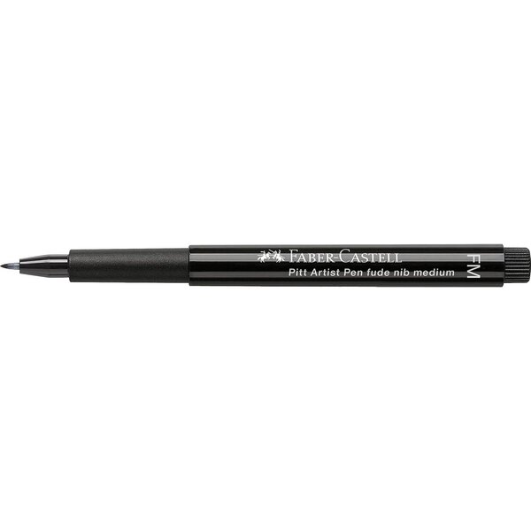 Feutre Pitt Artist Pen Fude medium Noir FABER-CASTELL