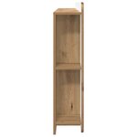 vidaXL Cabinet de Tête de Lit Chêne artisanal Bois d'ingénierie