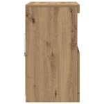vidaXL Buffet Marron 60 x 37 x 67 cm Bois d'ingénierie