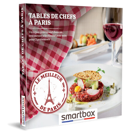 Smartbox - coffret cadeau - tables de chefs à paris