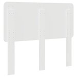 vidaXL Tête de lit Blanc Brillant 120 cm Bois d'ingénierie