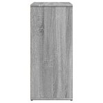 vidaXL Buffets 2 Pièces sonoma gris 60x31x70 cm bois d'ingénierie