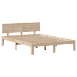 vidaXL Cadre de lit avec tiroirs sans matelas 135x190 cm