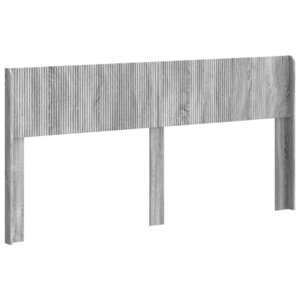vidaXL Tête de lit Sonoma gris PB