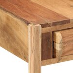 vidaXL Table d'appoint avec tiroir Marron 43 x 32 x 46 cm