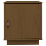 vidaXL Tables de chevet 2Pièces Marron miel 40x34x45cm Bois de pin massif