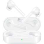 HONOR FLYPODS Lite Blanc : Ecouteurs Bluetooth AM-H1C, Autonomie de 3h, 10h d'autonomie avec le boîtier de charge, Résistancea l'eau