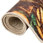 vidaXL Tapis de cuisine multicolore 60x180 cm lavable antidérapant