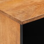vidaXL Tables de chevet 2 Pièces 40x33x46 cm Bois de manguier solide