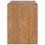 vidaXL Meuble TV 90x30x40 cm bois de teck solide