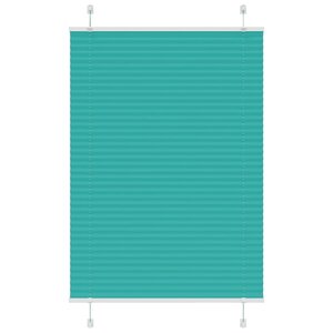 vidaXL Store plissé vert pétrole 85x150 cm largeur du tissu 84 4 cm