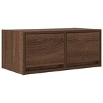 vidaXL Meuble TV 2 Pièces chêne marron 60x31x25 5 cm bois d'ingénierie
