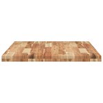 vidaXL Dessus de bureau fini à l'huile 120x70x4cm bois d'acacia massif