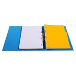 Classeur à levier PVC A4 dos de 50mm. - Bleu x 10 EXACOMPTA