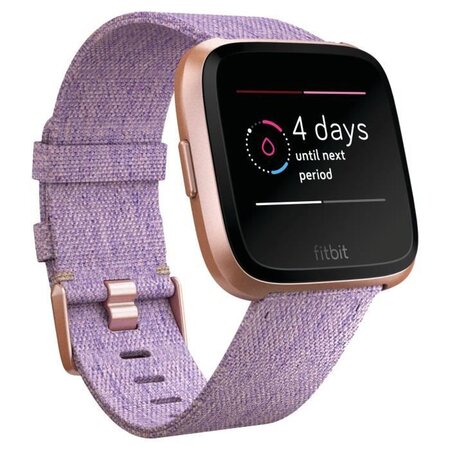 FITBIT  VERSA Montre connectée mixte - étanche, musique, 4 jrs d'autonomie, notifs, santé - Série Spéciale Lavande