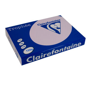 Ramette 250 Feuilles Papier 120g A4 210x297 mm LILAS TROPHÉE