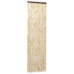 vidaXL Moustiquaire Beige 56x185 cm Chenille
