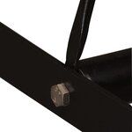 vidaXL Ensemble de bar 7 Pièces Bois de récupération et cuir véritable