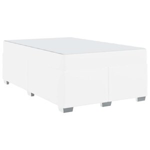 vidaXL Cadre de lit Blanc 120 x 200 cm Faux cuir