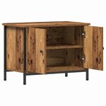 vidaXL Meuble TV Bois Ancien 60 x 35 x 45 cm Bois d'ingénierie