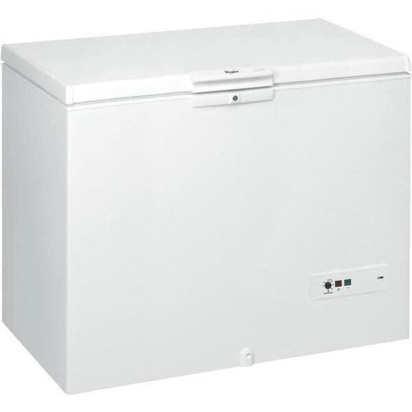 Whirlpool whm46111 - congélateur coffre - 432l - froid statique - l 140 5 x h 91.6 cm - blanc