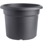 Pot de fleurs Rond - Plastique - Ø 40 - Noir