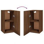 vidaXL Meubles TV 7 Pièces Chêne marron 30 5x30x60 cm Bois d'ingénierie