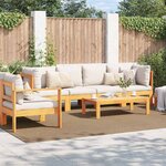 vidaXL Tapis de surface HUARTE Naturel 340 x 240 cm Polyester