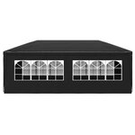 vidaXL Tente de réception 3x6 m Anthracite