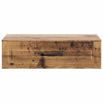 vidaXL Table d'appoint murale Bois ancien 59 x 34 5 x 17 cm