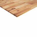 vidaXL Dessus de bureau fini à l'huile 80x70x2 cm bois d'acacia massif