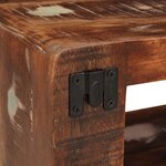 vidaXL Tables de chevet 45 x 30 x 24 cm bois de récupération massif
