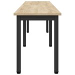 vidaXL banc Sonoma 200 x 35 x 45 cm Bois d'ingénierie