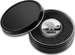 Pièce de monnaie en Argent 2 Dollars g 31.1 (1 oz) Millésime 2021 GODZILLA