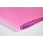 Protège-documents En Polypropylène 5/10e Opak Pochettes Cristal 120 Vues - A4 - Rose - Exacompta