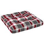 vidaXL Salon de jardin palette 4Pièces avec coussins Bois de pin imprégné