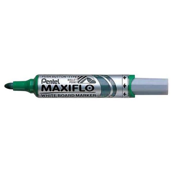 Marqueur pour tableau blanc MAXIFLO MWL5M Vert x 12 PENTEL