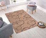 Tapis de couloir VERA 80 x 150 cm - Beige