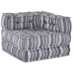 vidaXL Coussin Gris 70 x 70 x 54 cm Polyester