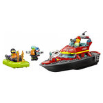 60373 Le bateau de sauvetage des pompiers ® City