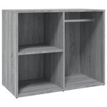 vidaXL Armoire de dressing Sonoma gris 80x40x65 cm Bois d'ingénierie