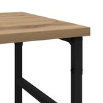vidaXL Buffet Marron 102 x 32 x 73.5 cm Bois d'ingénierie